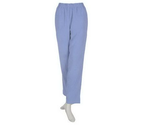 As Is Denim & Co. Original Waist Stretch Moleskin Pants - A236392