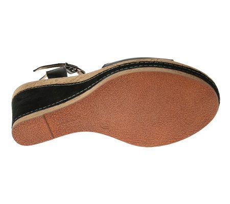 Azuras Colombia Leather T-Strap Sandals