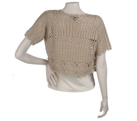 EffortlessStyle by Citiknits Crochet Shrug