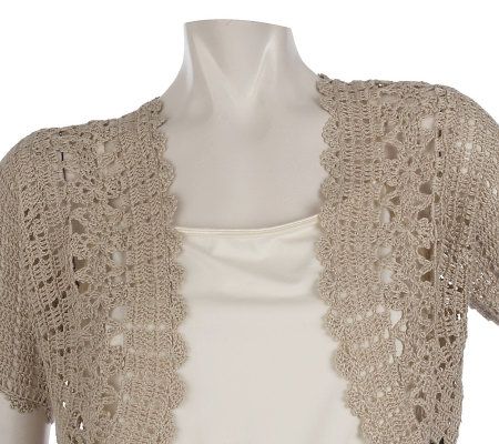 EffortlessStyle by Citiknits Crochet Shrug