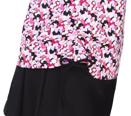 Ocean Dream Signature Dottie Side Shirred Tankini