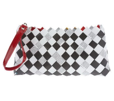 Nahui Ollin Handcrafted Candy Wrapper Convertible Crossbody Bag - A210094