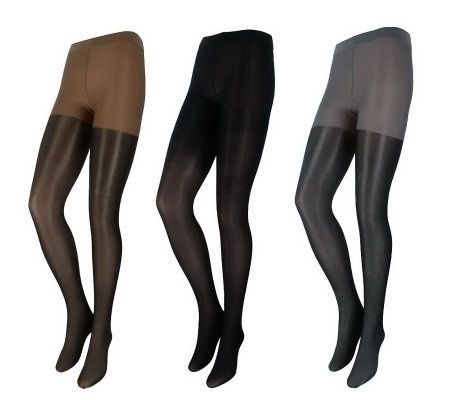 Legacy Legwear Precious Minerals Set of 3 Shine Tights - A216894