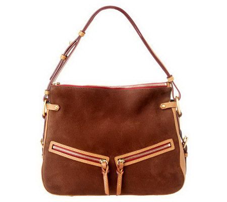 Dooney & Bourke Nubuck Leather East/West Sac - A220194