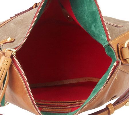 Dooney & Bourke Nubuck Leather East/West Sac