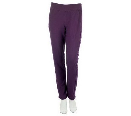 Women with Control Contour Waist Regular Ankle Pants - A226594