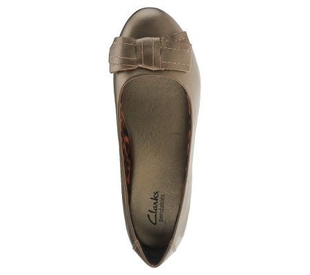 Clarks Bendables Poem Legend Leather orSuede Ballet Flats