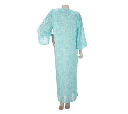 SleepIn by BedHead PJs Giraffe Long Caftan