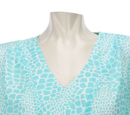 SleepIn by BedHead PJs Giraffe Long Caftan