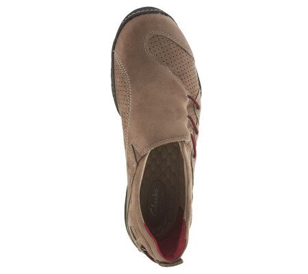 Clarks Privo Freeform Leather Slip-on Shoes