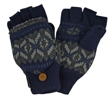 Muk Luks Sweater Vest Flip Glove for Men - A320495