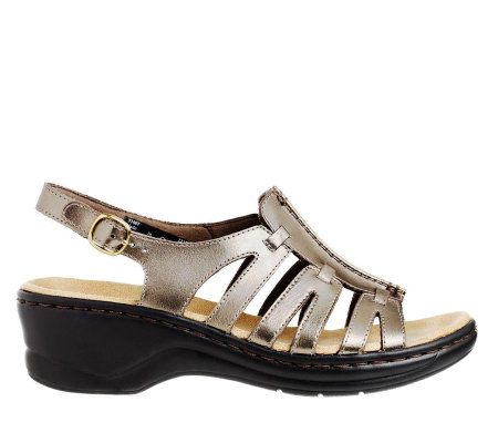 Clarks Bendables Lexi Marigold Leather Sandals