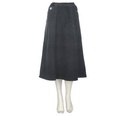 Quacker Factory DreamJeannes Long Skirt - A214096