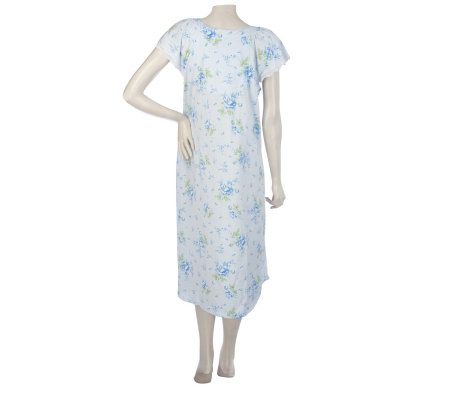 Carole Hochman Lily of the Valley Cotton Jersey Gown