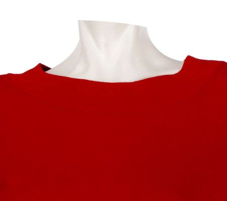 Linea by Louis DellOlio Whisper Knit 3/4 Sleeve Sweater