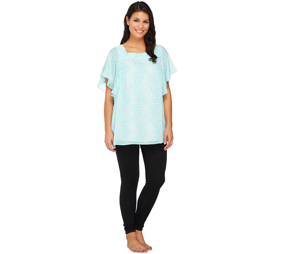 SleepIn by BedHead PJs Square Neck Angel Sleeve Lounge PJ Set - A223196