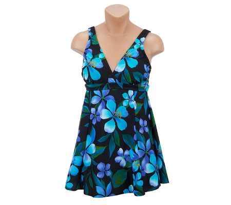 DreamShaper by Miraclesuit Danell Skirted 1-piece Swimsuit - A223796