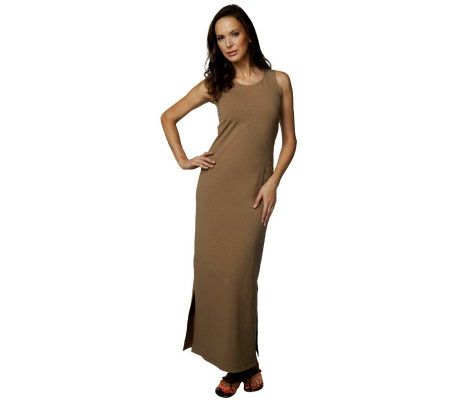 Women with Control Petite Scoopneck Maxi Dress - A224596