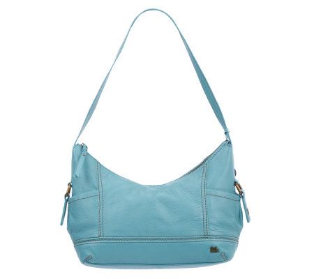 The Sak Leather Kendra Hobo Bag with Side Pocket