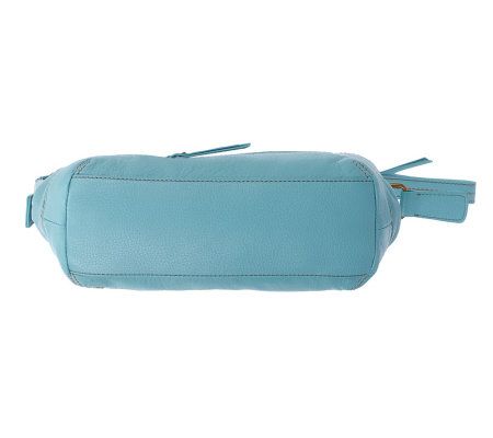 The Sak Leather Kendra Hobo Bag with Side Pocket