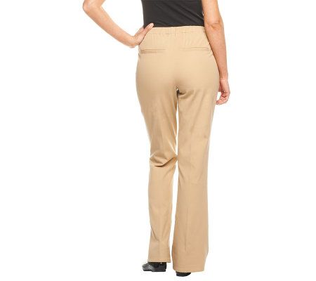 Isaac Mizrahi Live! Regular 24/7 Stretch Boot Cut Pants