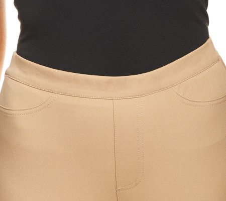 Isaac Mizrahi Live! Regular 24/7 Stretch Boot Cut Pants