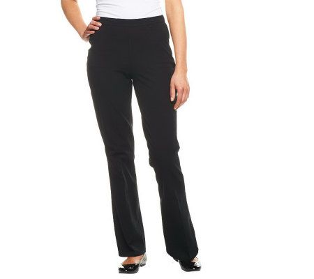 Isaac Mizrahi Live! Regular 24/7 Stretch Boot Cut Pants - A231996