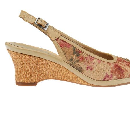 Aerosoles Dozen Roses Open-Toe Slingback Sandals