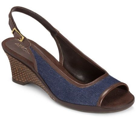 Aerosoles Dozen Roses Open-Toe Slingback Sandals - A314696