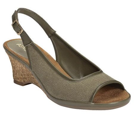 Aerosoles Dozen Roses Open-Toe Slingback Sandals - A314696