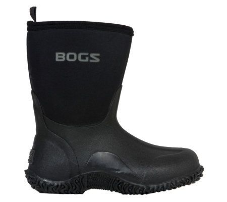 Bogs Standard Womens Mid Classic Black Boots - A316496