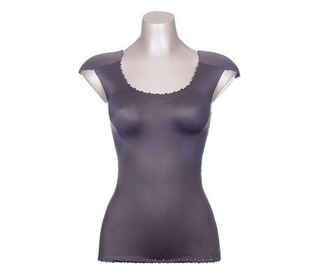 Kathleen Kirkwood Sculpted Shoulder Pad Tank - A322696
