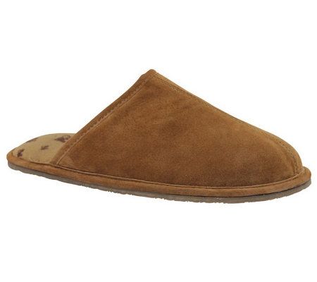 Lamo Womens Terry-Lined Scuff Slippers - A325096