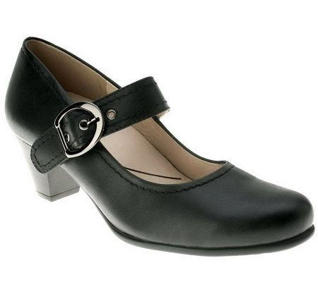 Spring Step Style Vichy Leather Mary Jane Pumps - A325396