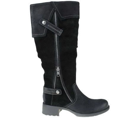 Earth Sycamore Tall Leather Boots