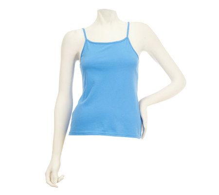 LOGO by Lori Goldstein Animal Print Woven Top with Tank