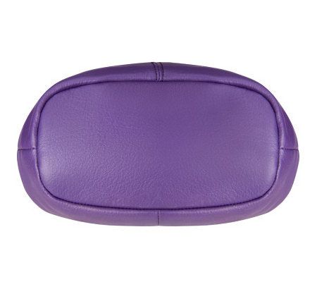 B. Makowsky Glove Leather Convertible Crossbody Bag