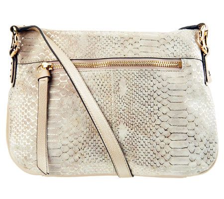 Aimee Kestenberg Leather Halley Flap Front Crossbody Bag