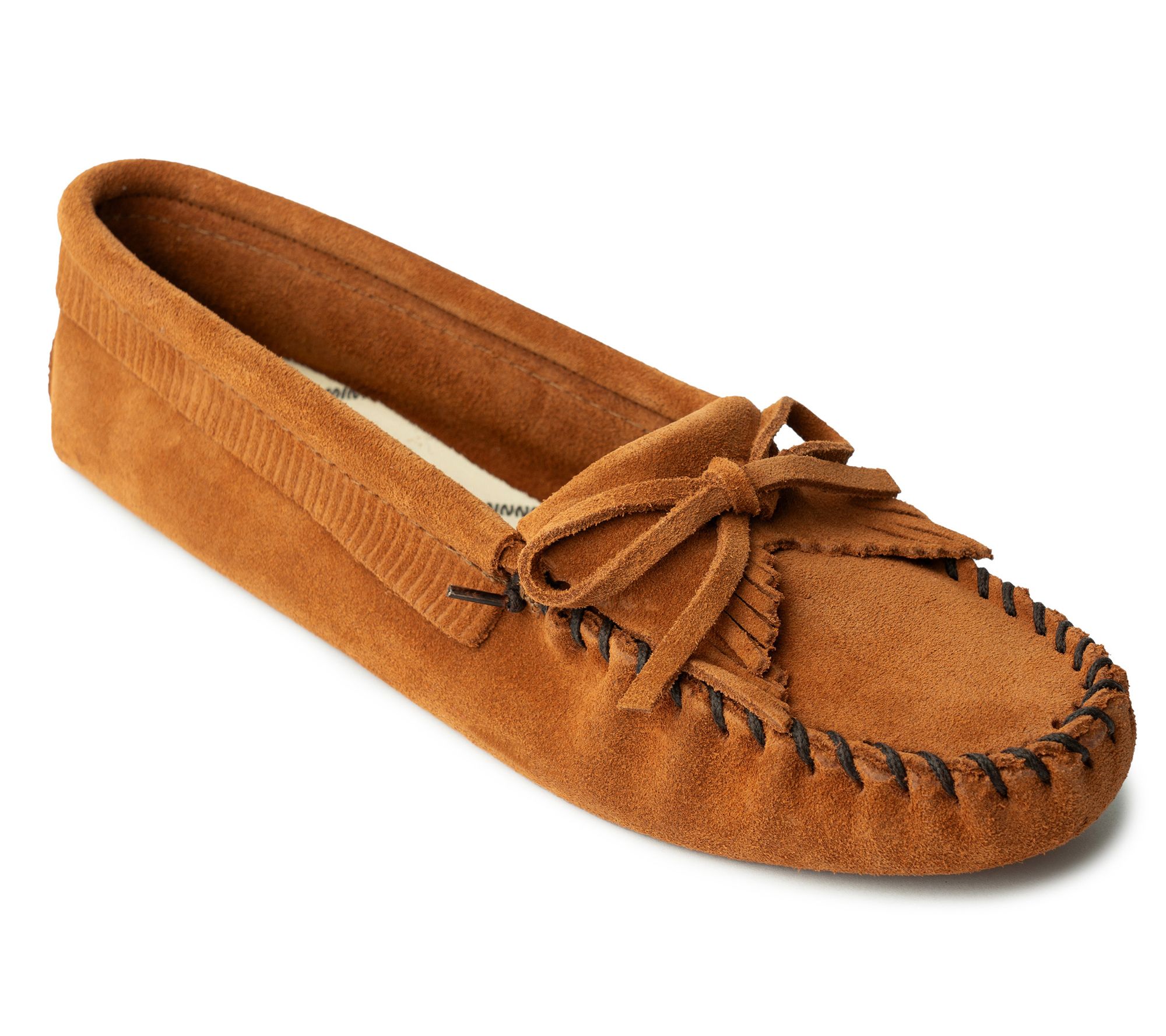 Minnetonka Womens Kilty Soft-sole Moccasins - A320097