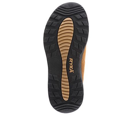 Ryka Sherpa Lined Suede Clogs with Topstitching