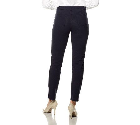 Women with Control Petite Knit Fly Front Jeggings