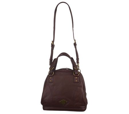 Luxe Rachel Zoe Boylston Leather Bowling Bag