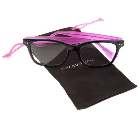 Isaac Mizrahi Live! Set of Two Solid & Printed Readers