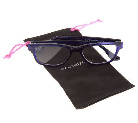 Isaac Mizrahi Live! Set of Two Solid & Printed Readers