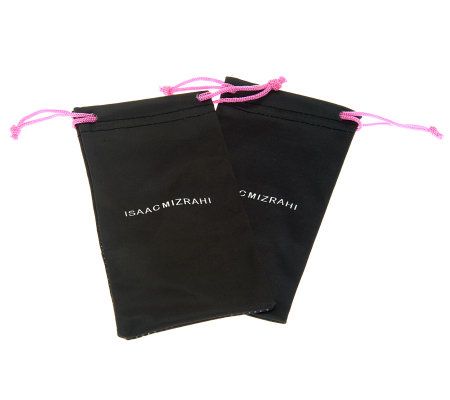 Isaac Mizrahi Live! Set of Two Solid & Printed Readers