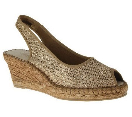 Azuras Jaffa Peep-Toe Espadrille Sandals - A323198