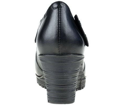 Earth Spindrift Leather Wedges