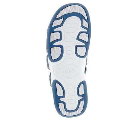 Ryka Lightweight Fisherman Sandals with Hook&Loop Strap
