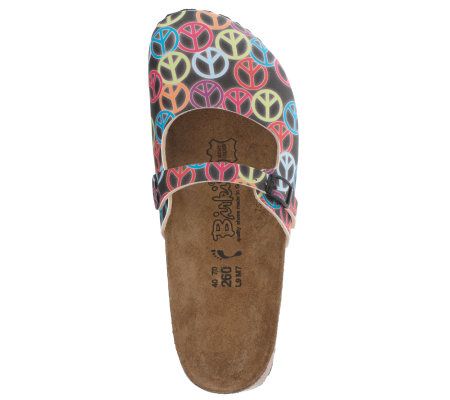 Birkis Maria Peace Sig Soft Footbed Mary Jane Clogs