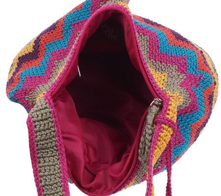 The Sak Casual Classic Crochet Small Hobo